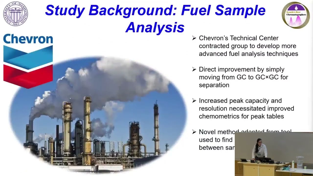 Rachel Halvorsen: Tile-based Fisher ratio of GC×GC-TOFMS data in petroleum samples (MDCW 2026)