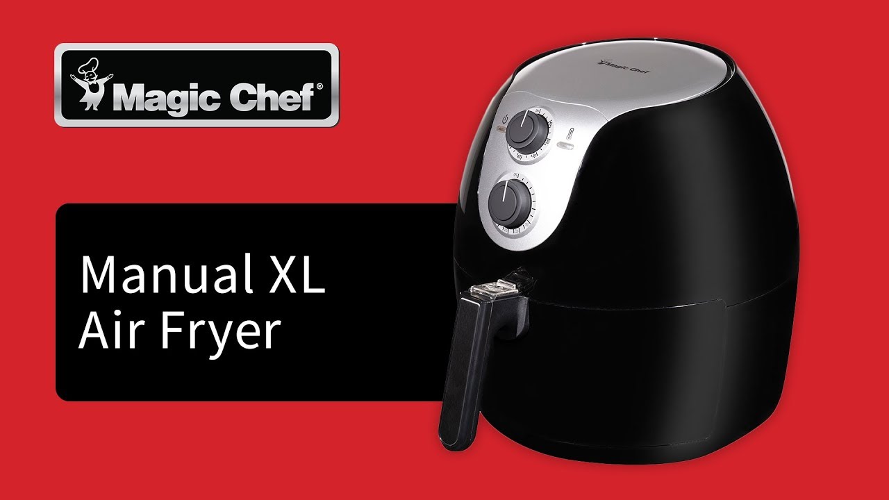 Magic Chef Manual XL Air Fryer | Magic Chef MCAF56MB