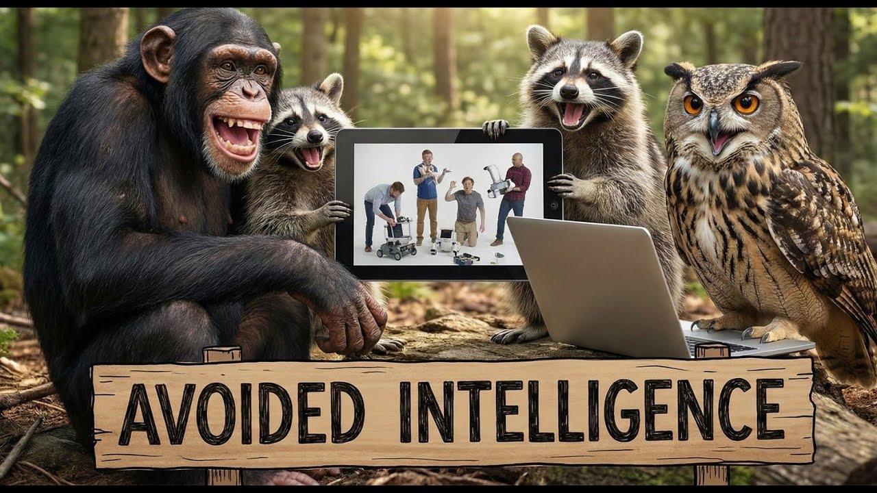 Animals Review AI | Animals Roast Humans for Using AI | Forest FM 