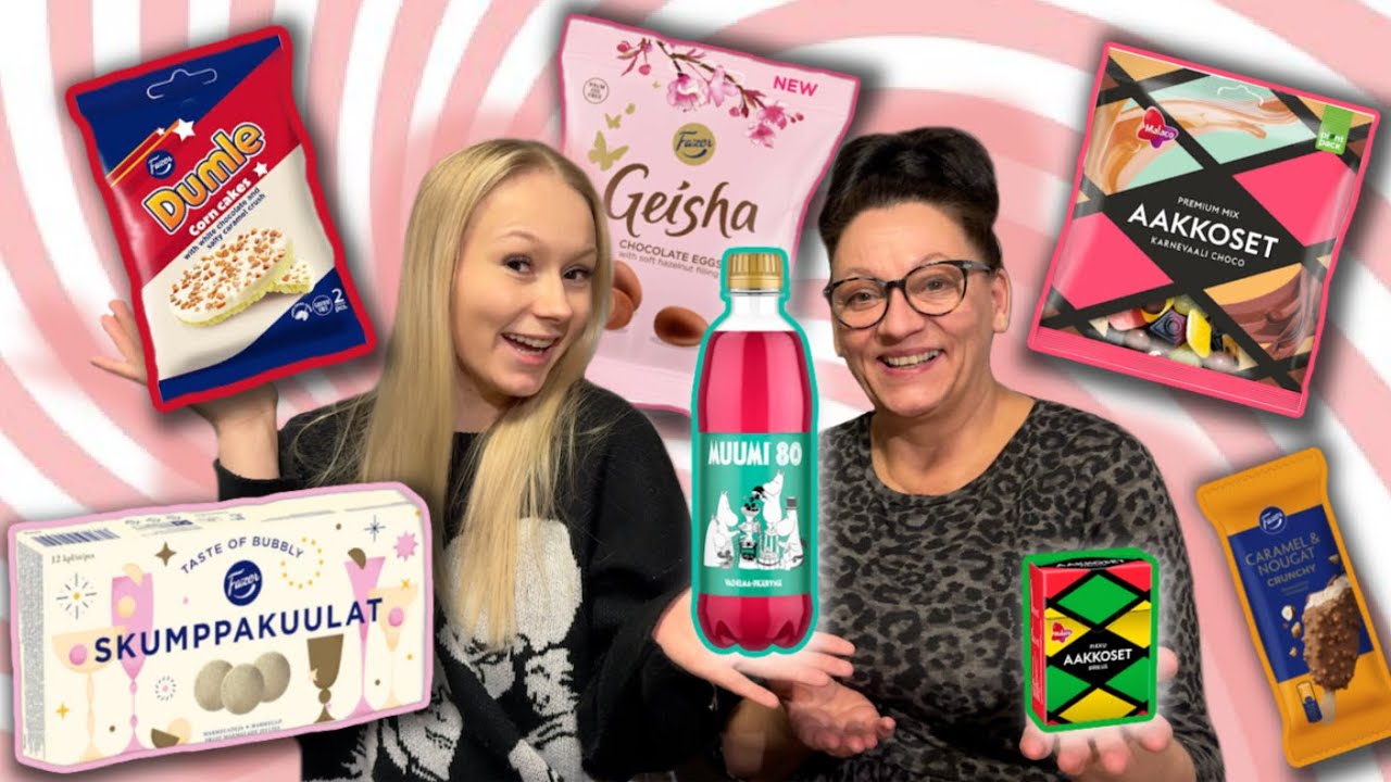 UUTUUSHERKKUJEN MAISTELU ft. äiti