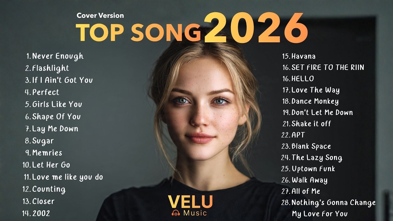 Top Songs Cover  HotHit Music Pop Playlist Best Song  🎙✨  2026 | Velu Music  No.9