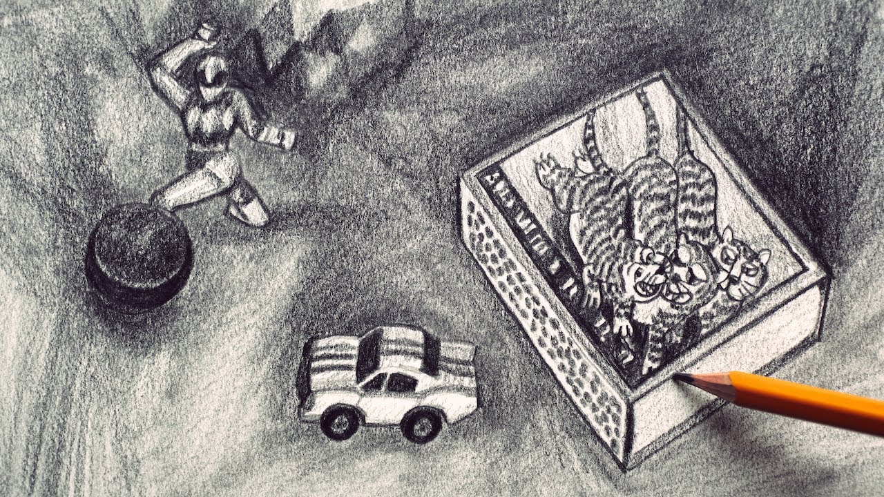 Still Life ASMR Pencil Drawing No Talking
