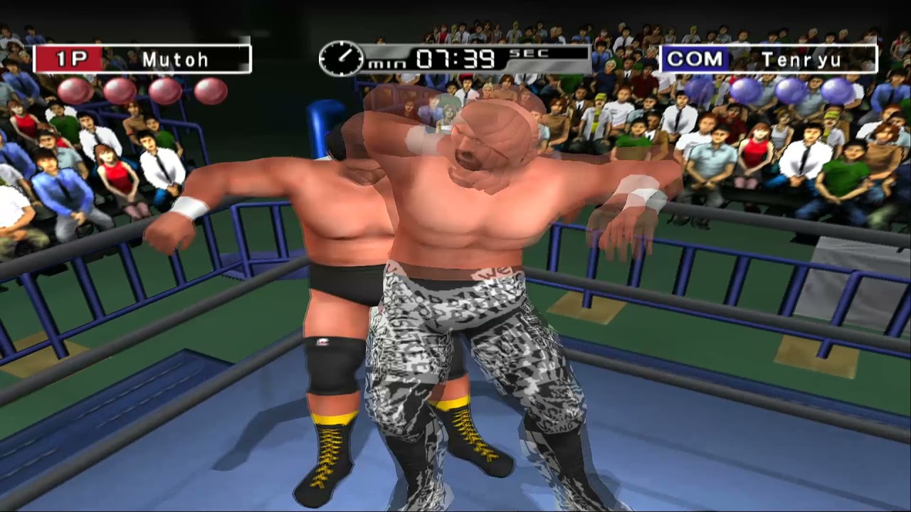 King of Colosseum Red & Green Matches Keiji Mutoh vs Genichiro Tenryu