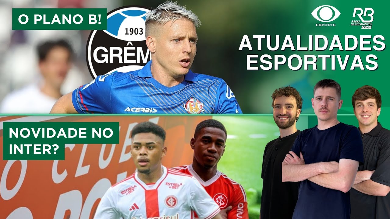 DEFINIÇÃO NO TIME DO INTER! | GRÊMIO ESCALADO E PLANO B!  | Atualidades Esportivas (21/01/2026)