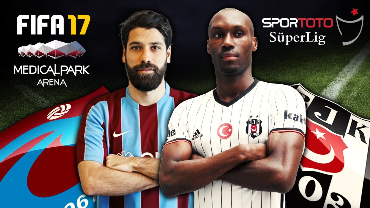 TRABZONSPOR - BEŞİKTAŞ ★ DERBİ ★ Spor Toto S&uuml;per Lig 16/17 | FIFA 17 [PS4]