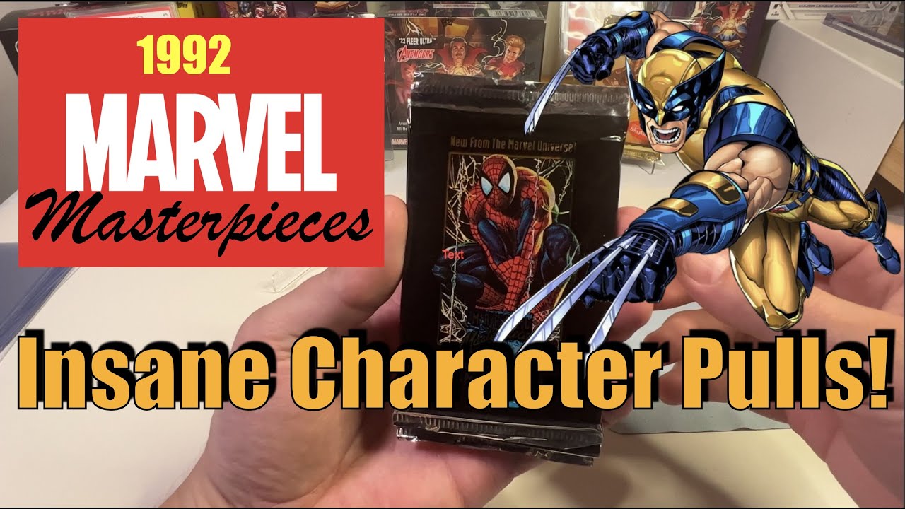Marvel Masterpieces 1992 Opening 3 Packs and Getting Insane Hits!