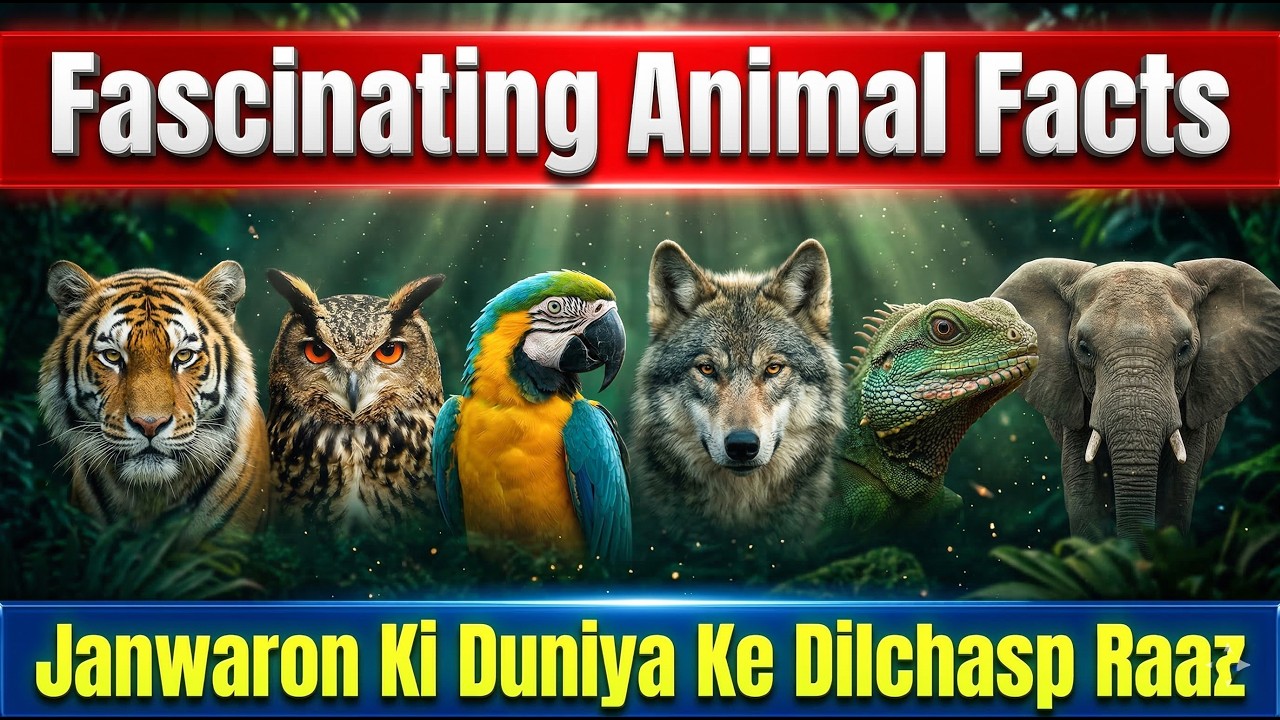 Fascinating Animal Facts | Hairan Kun Janwaron Ke Dilchasp Facts Jo Aap Nahi Jante | Dogistan