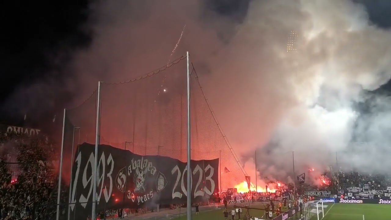 PAOK Salonique - Aris Salonique : 30ᵉ anniversaire #Abalaea #Gate4 #Block93 #utras #PAOK #&Pi;&Alpha;&Omicron;&Kappa;