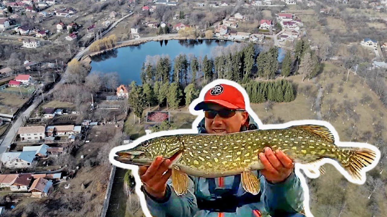 🎣 Am PESCUIT la ȘTIUCĂ și BIBAN pe LACUL din SAT - O SUPER partidă din CAIAC