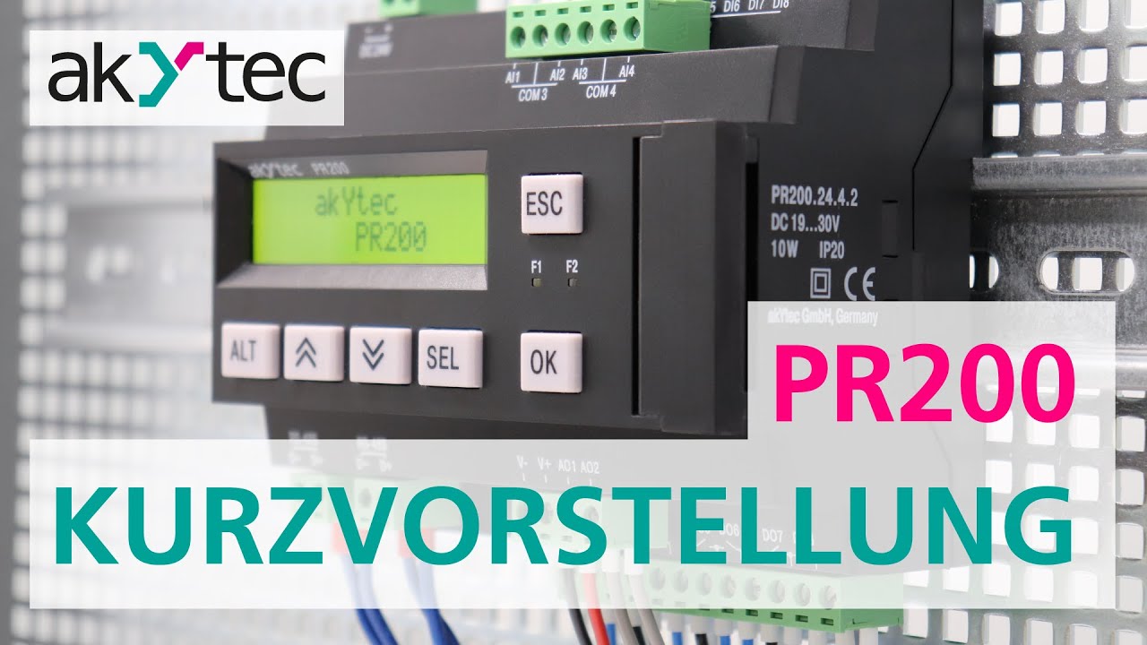 PR200 Mini-PLC. Brief Intro