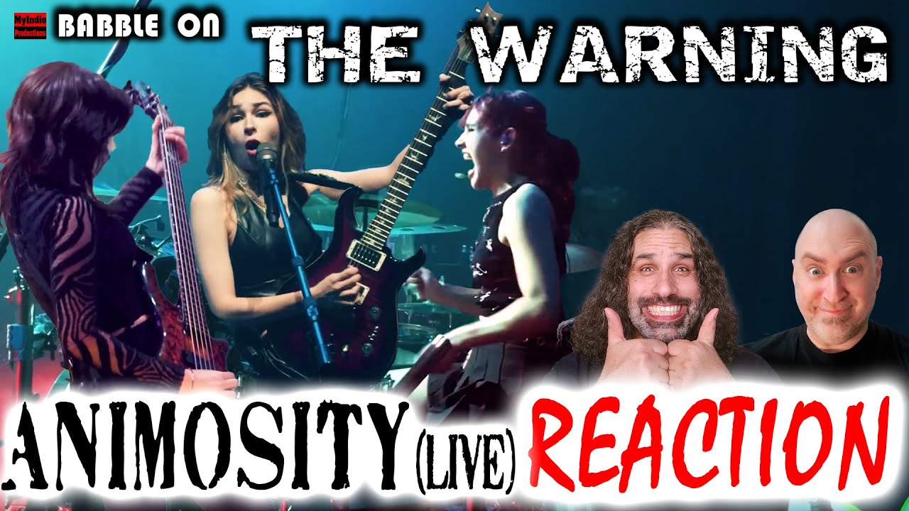 THE WARNING - ANIMOSITY (Live) Reaction #breakupsong #bitter #paulina #daniela #alejandra 🔥🔥🔥🤘😁🤘🔥🔥🔥