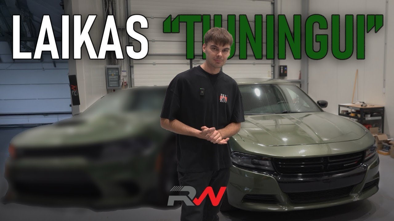 MES SUTVARKĖM SKENDUSI DODGE CHARGER