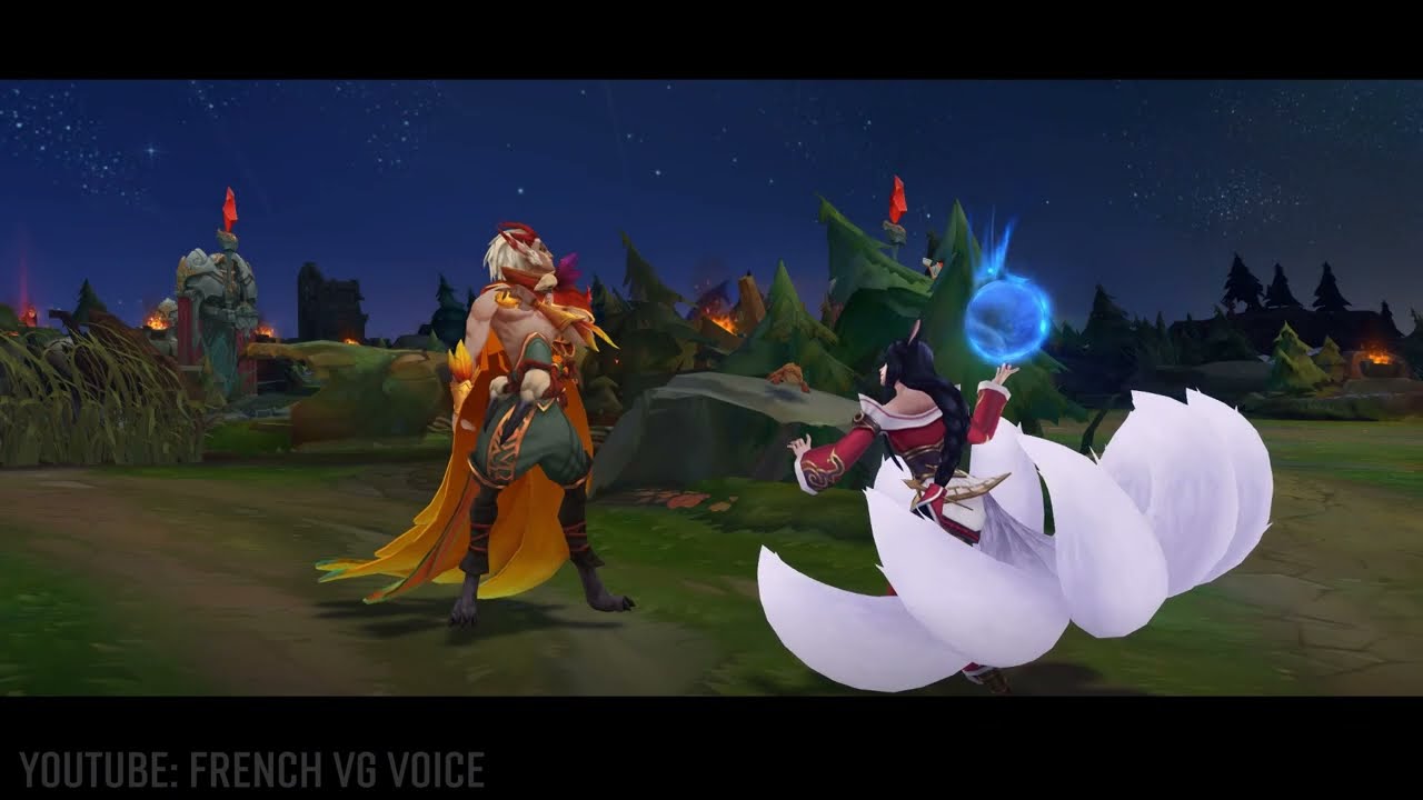 Ahri (French) - Voice and Interactions in League of Legends