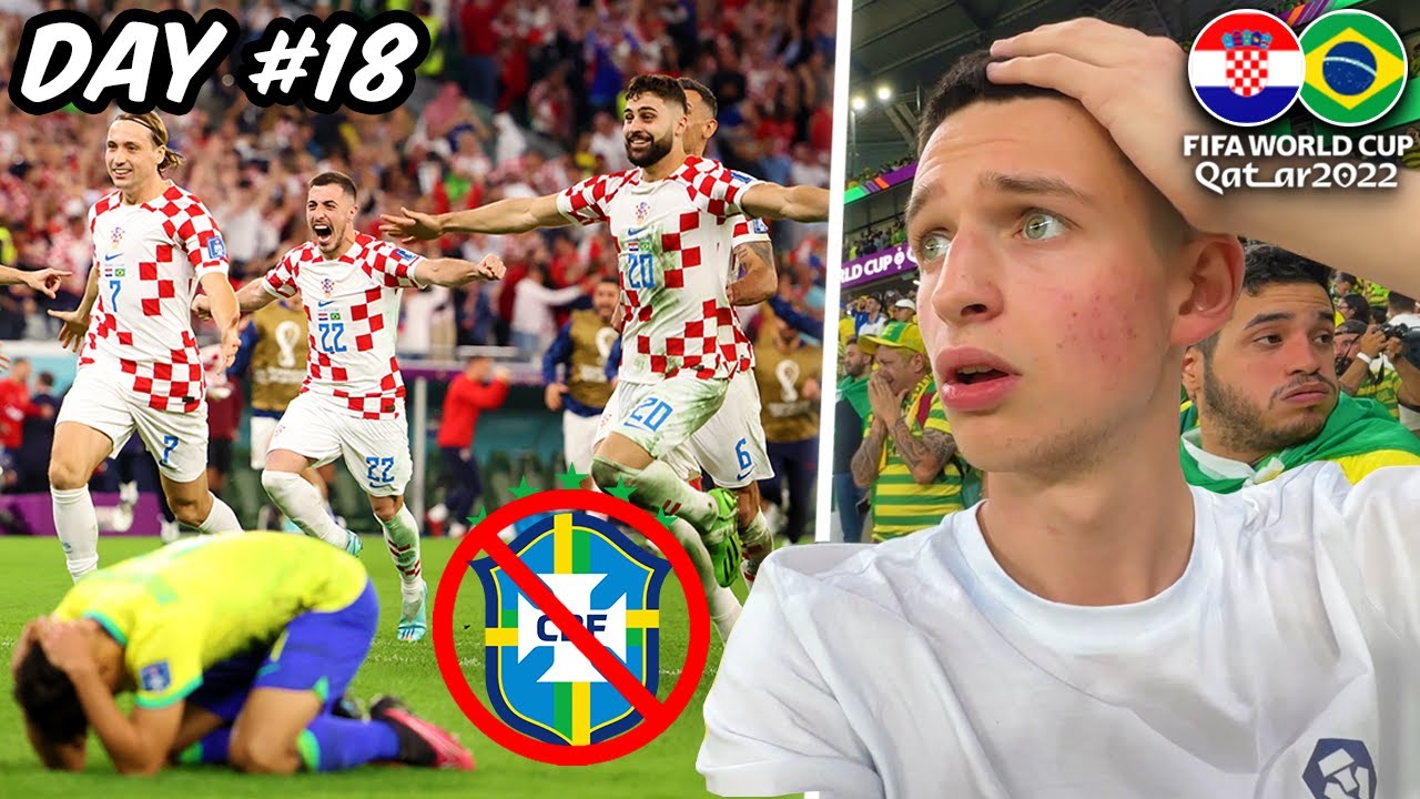 BRAZIL CRASH OUT WORLD CUP on PENALTIES vs CROATIA…
