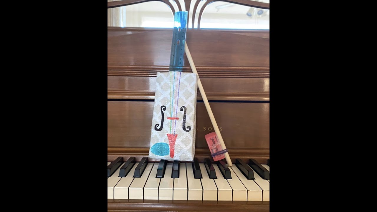 Ezinma - How to Make a Violin At Home (Tutorial for Kids)