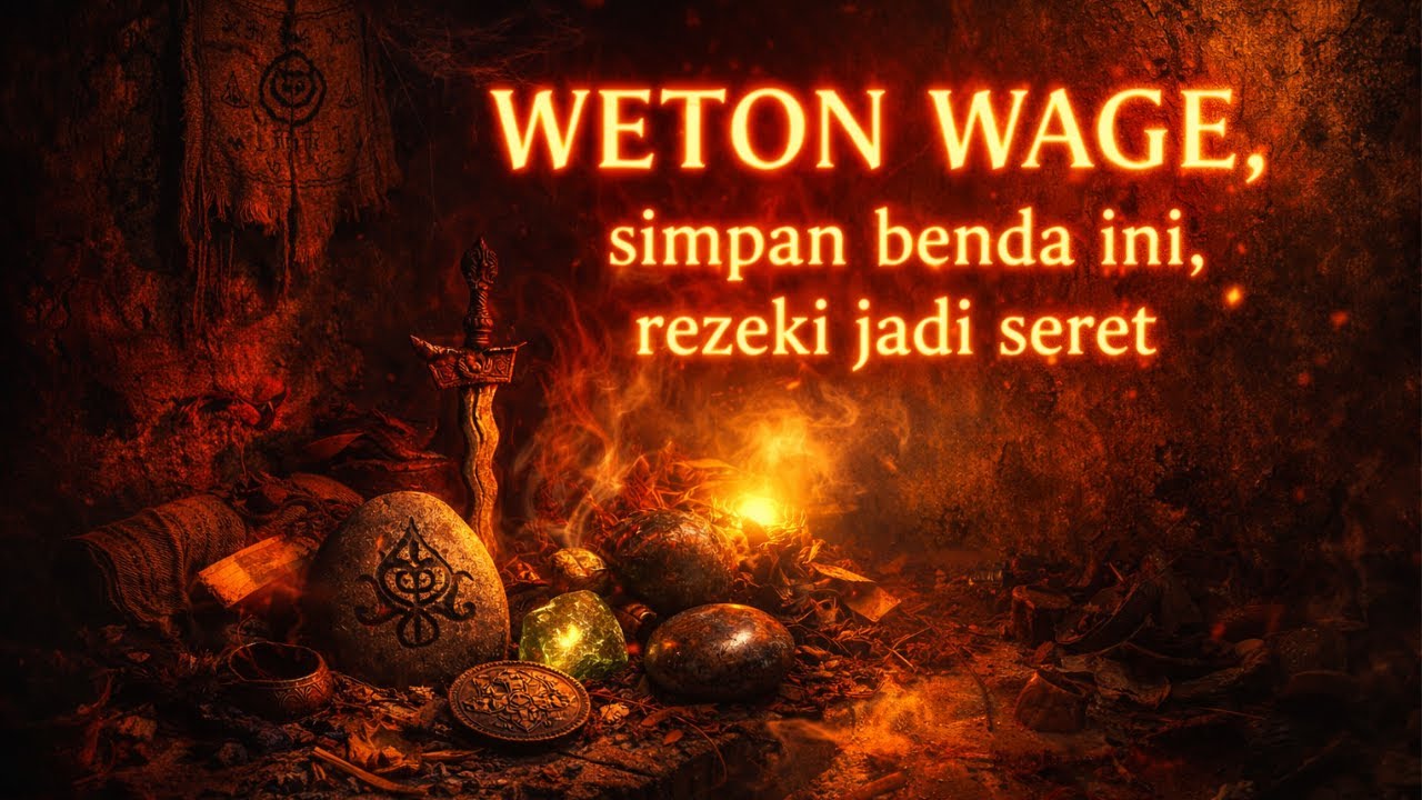 WETON WAGE!! JANGAN SIMPAN BENDA INI JIKA INGIN REZEKI TERUS DATANG TANPA HENTI!!!
