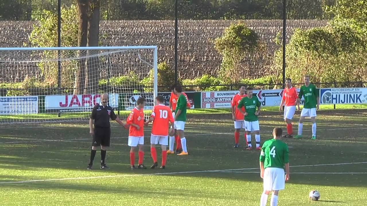 Voetbalwedstrijd SC Meddo - GSV'63 Geesteren