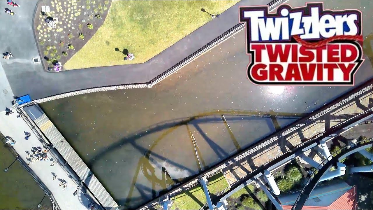 Hershey park Twizzlers Twisted Gravity POV
