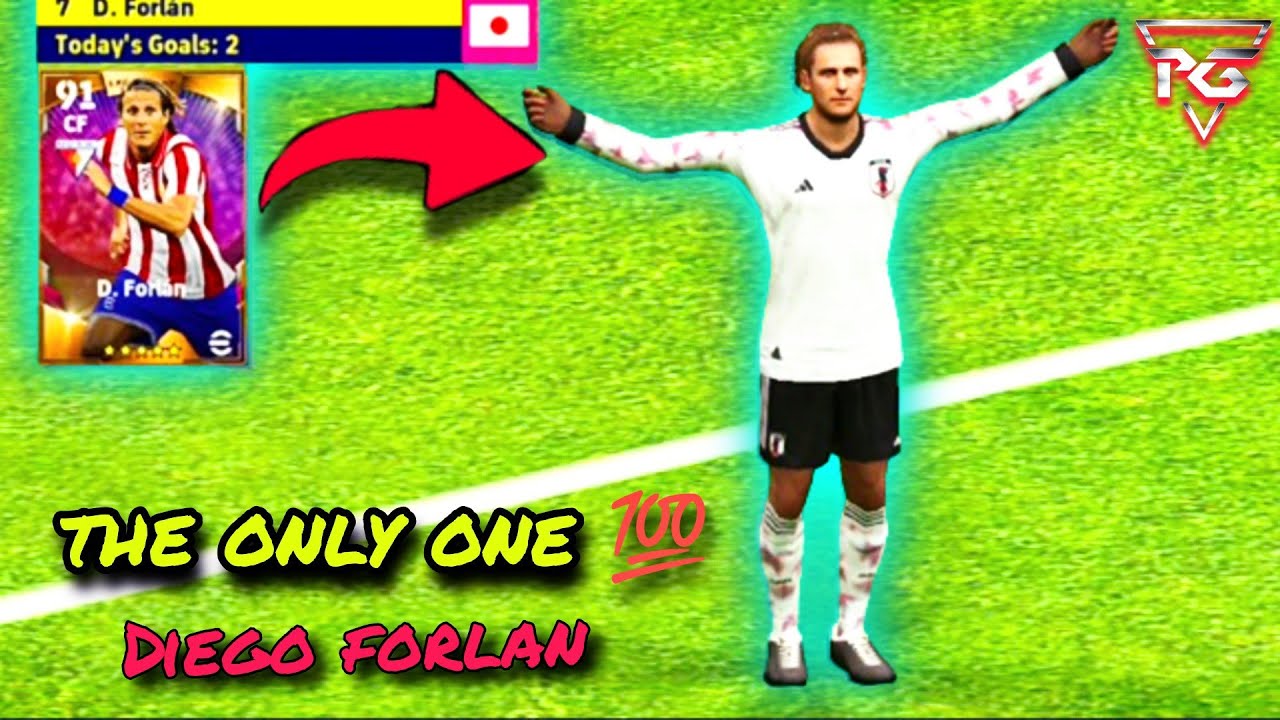 Diego Forlan 👑 Deadly Striker🥵 is here ✨||e football mobile 23 #efootball2023 #pesmobile#vairalvideo