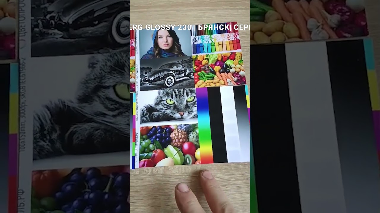 🔥 ЦВЕТ ИЛИ ЧБ &mdash; КОМПРОМИССОВ НЕ БУДЕТ! Epson L18050 + Brauberg Glossy 230 на ПОЛНУЮ МОЩНОСТЬ! 😎