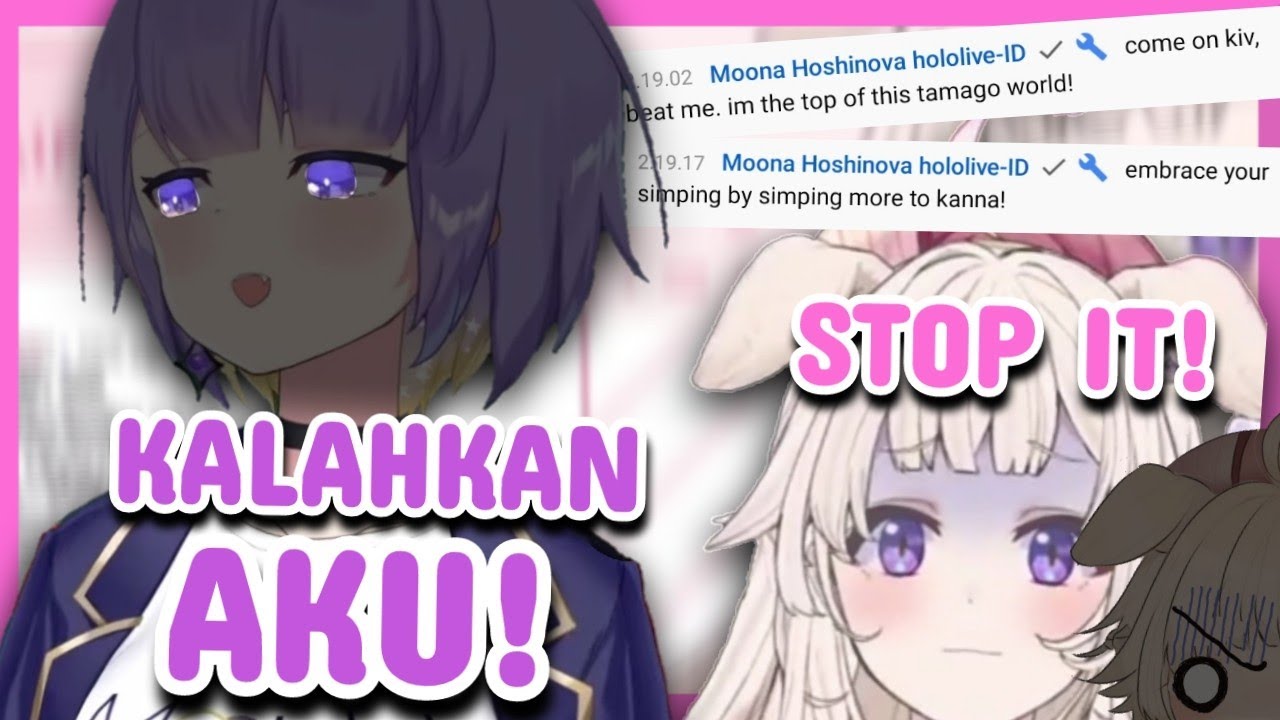 Moona hoshinova sang pemicu terjadinya perang donasi【Kanna Tamachi】