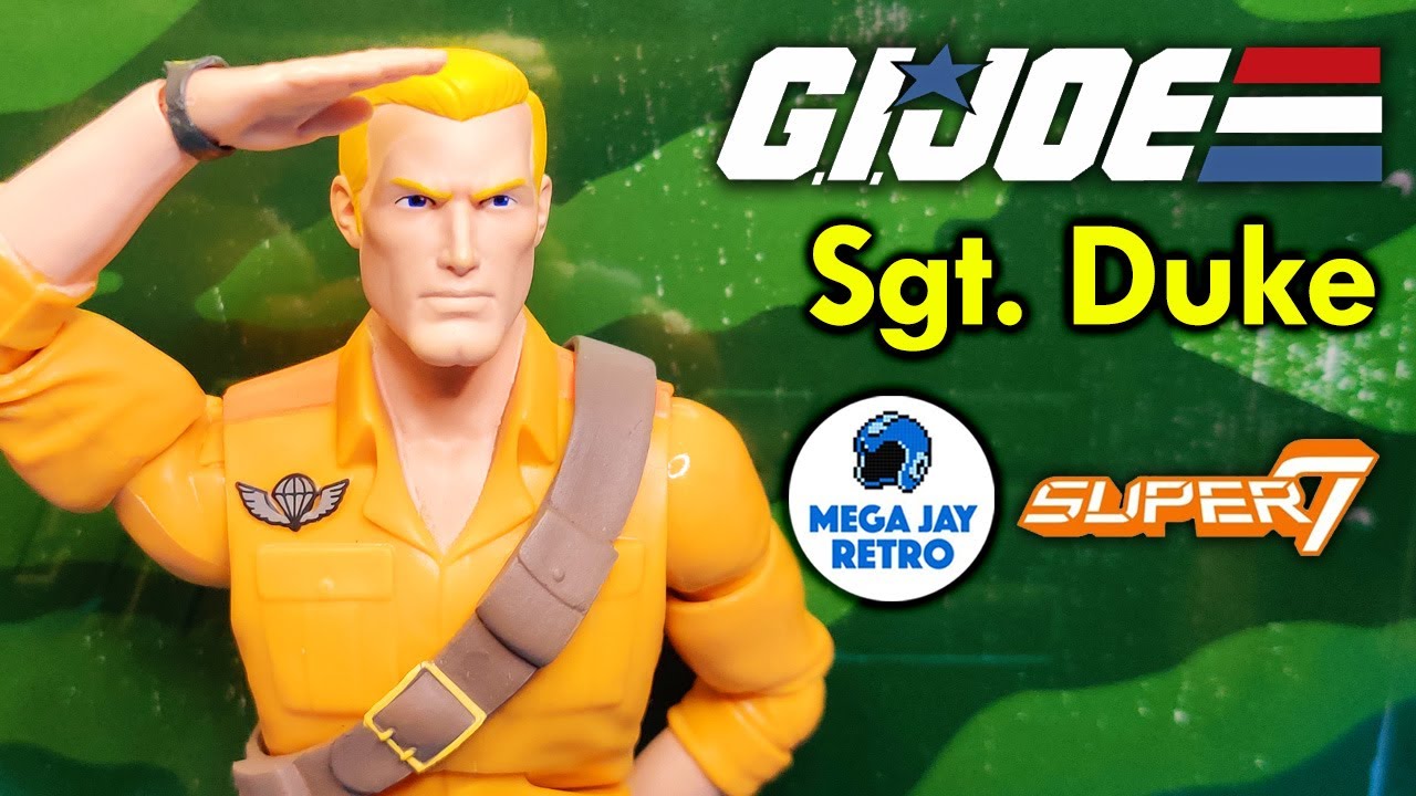 Surprisingly Great GI Joe Ultimates Duke by Super7 Unboxing - Mega Jay Retro Action Figure Review