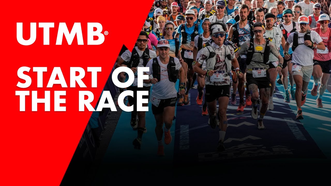 UTMB 2023 - The start of the race