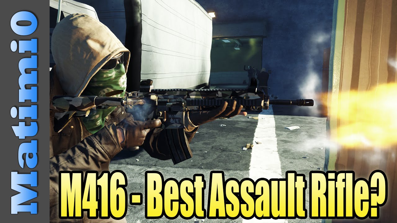 M416 Review - Best Assault Rifle? - Battlefield Hardline
