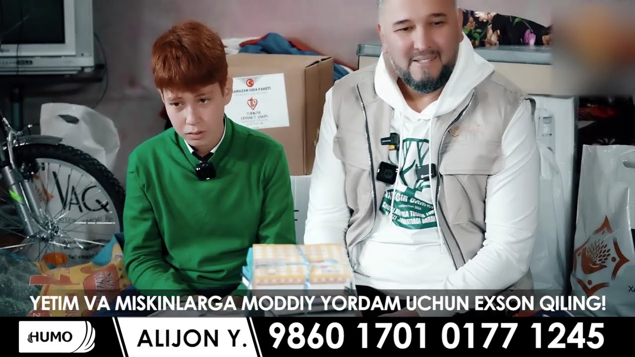 Sardor Rahimxon- Qishda Yetimlarga gilam yuvdirganlar. Astag’firulloh.