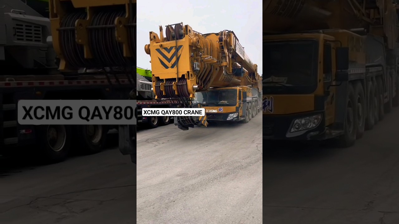 XCMG QAY800 | 800 Ton Mobile Crane #shorts #viral