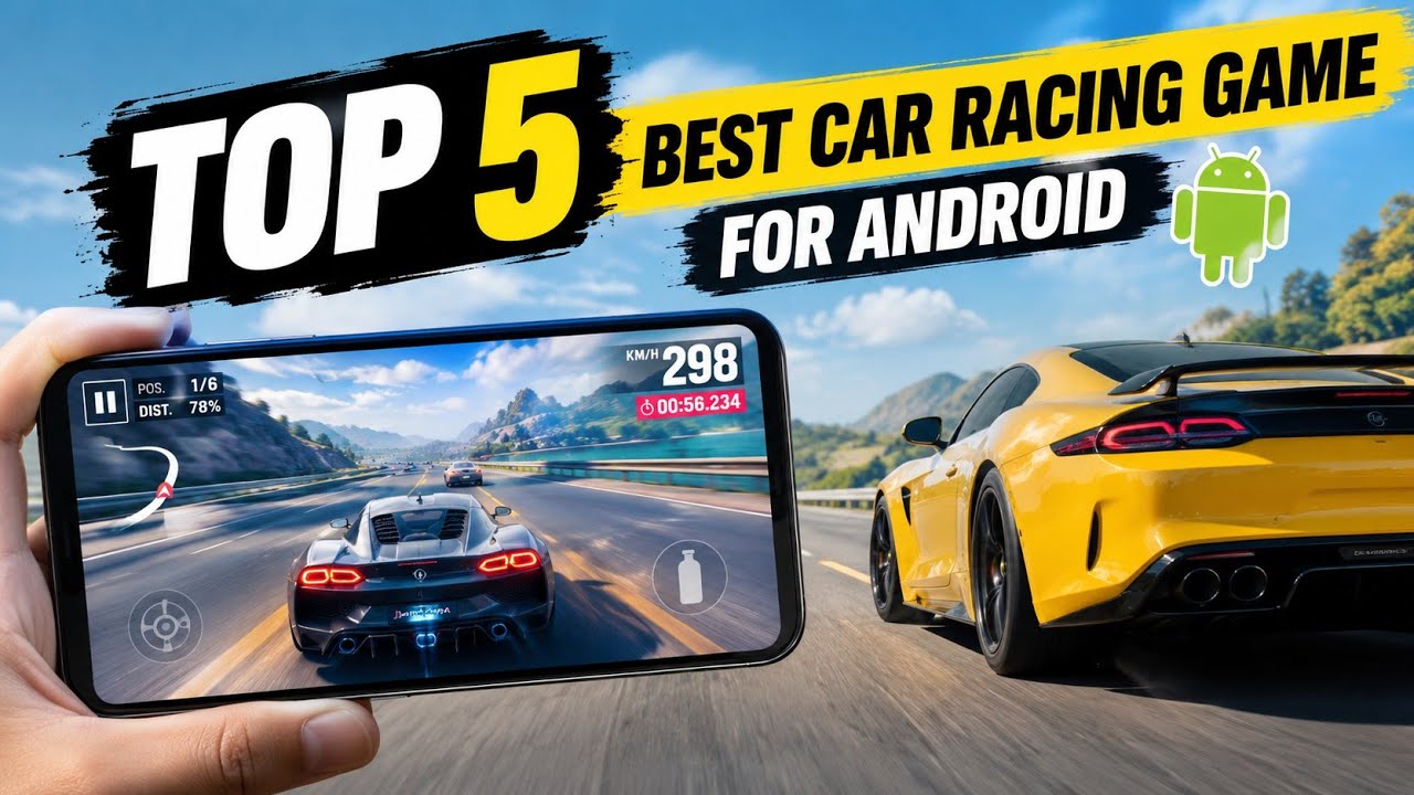 Top 5 Best Car Racing Games for Android 🔥 | Best Car Games for Mobile Phone 2026