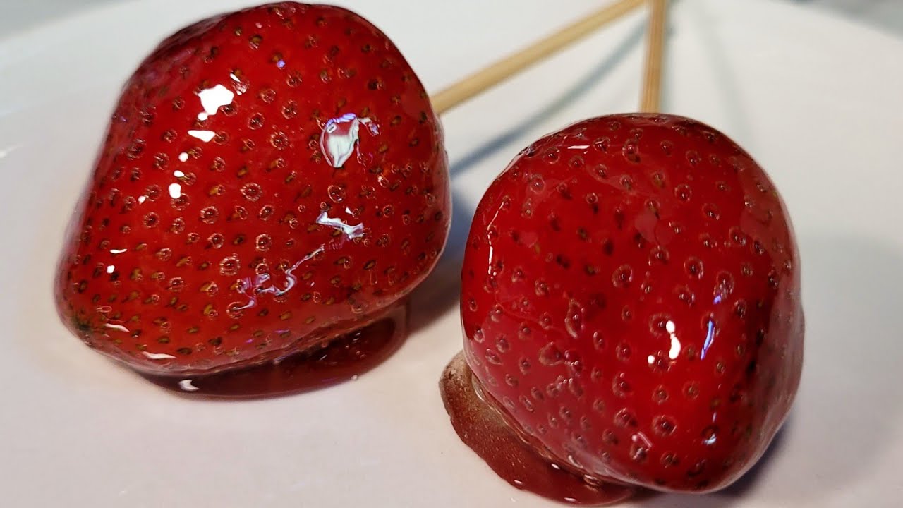 Candied Strawberries - 1920s Recipe