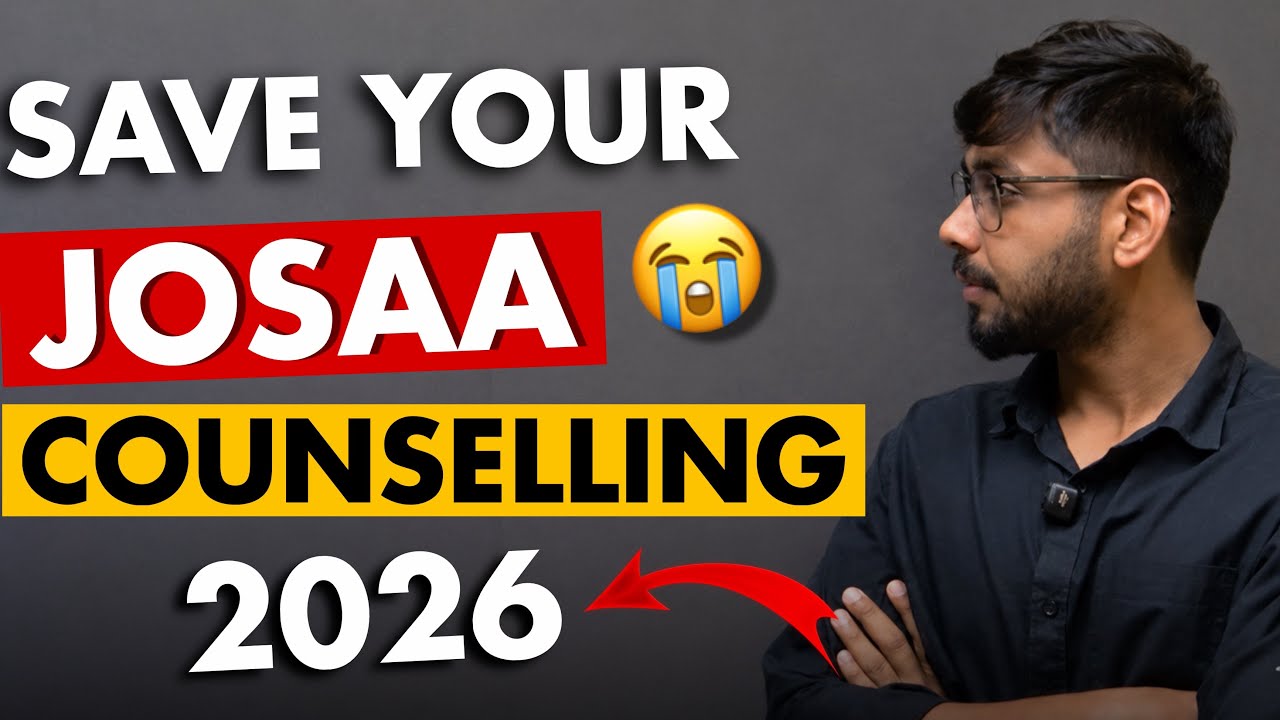 🤯JOSAA Counselling 2026 complete procedure🔥 STEP by STEP guide ! JEE 2026 #jee #josaacounseling 