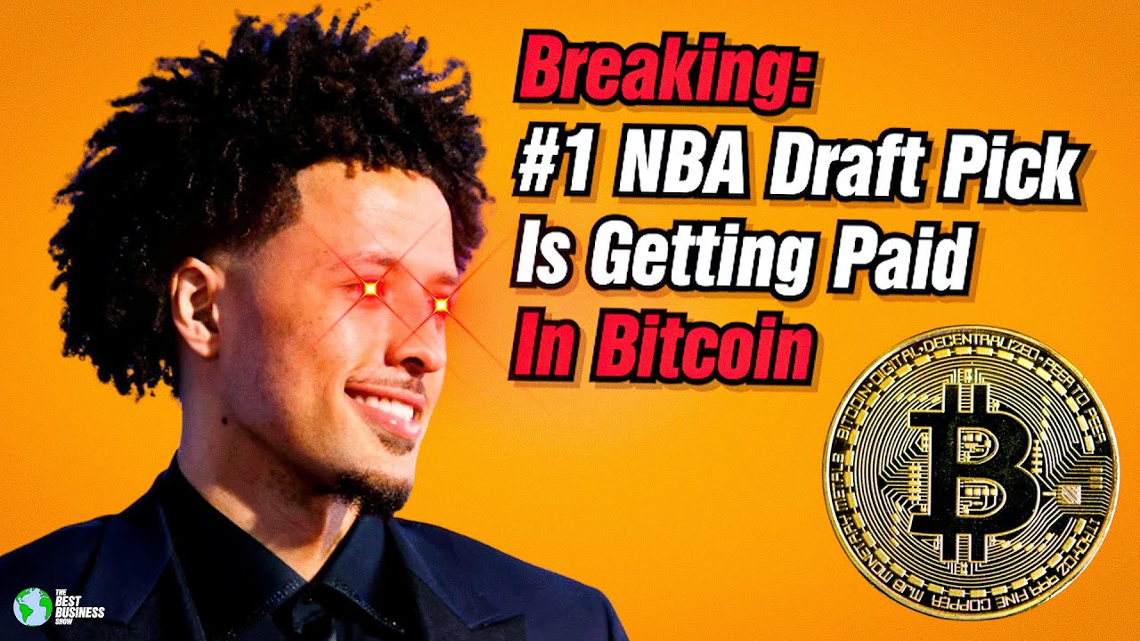 Bitcoin Sponsorship Signed By #1 NBA Draft Pick