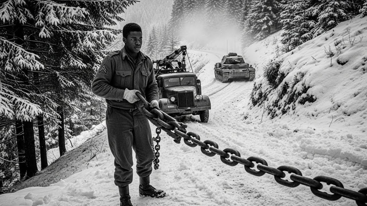 How a 17-Year-Old Black Farm Boy Snapped a German Tank in Half with a Logging Chain and a Hill