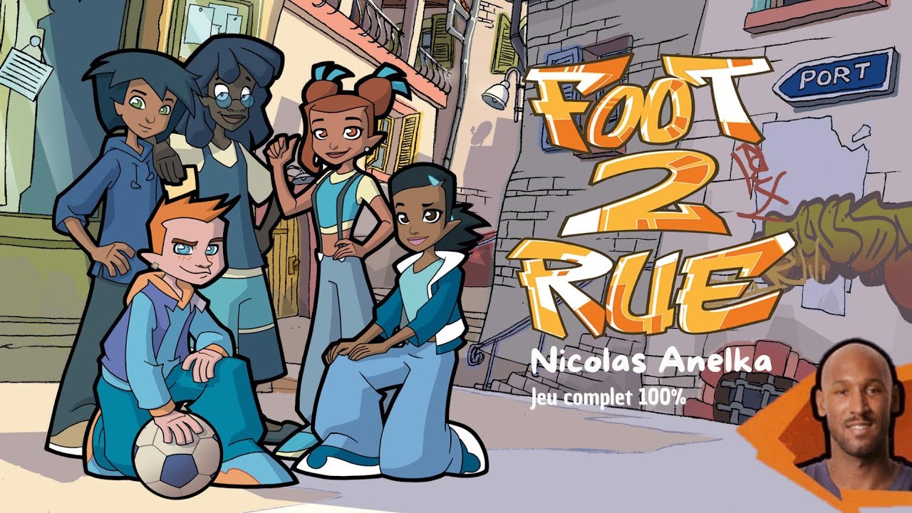 Foot 2 rue Nicolas Anelka (Wii) Jeu complet 100% Français