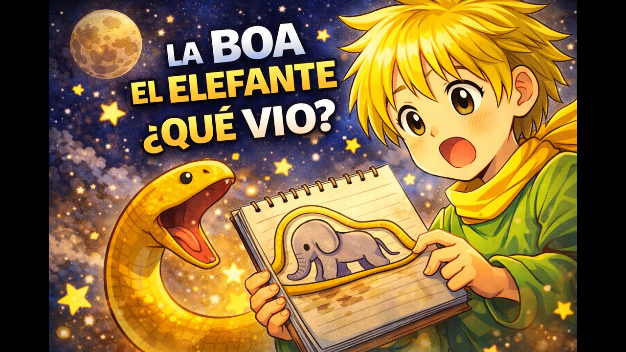 La Boa y el Elefante 🐍🐘 | El Principito Canción Épica | Animametal
