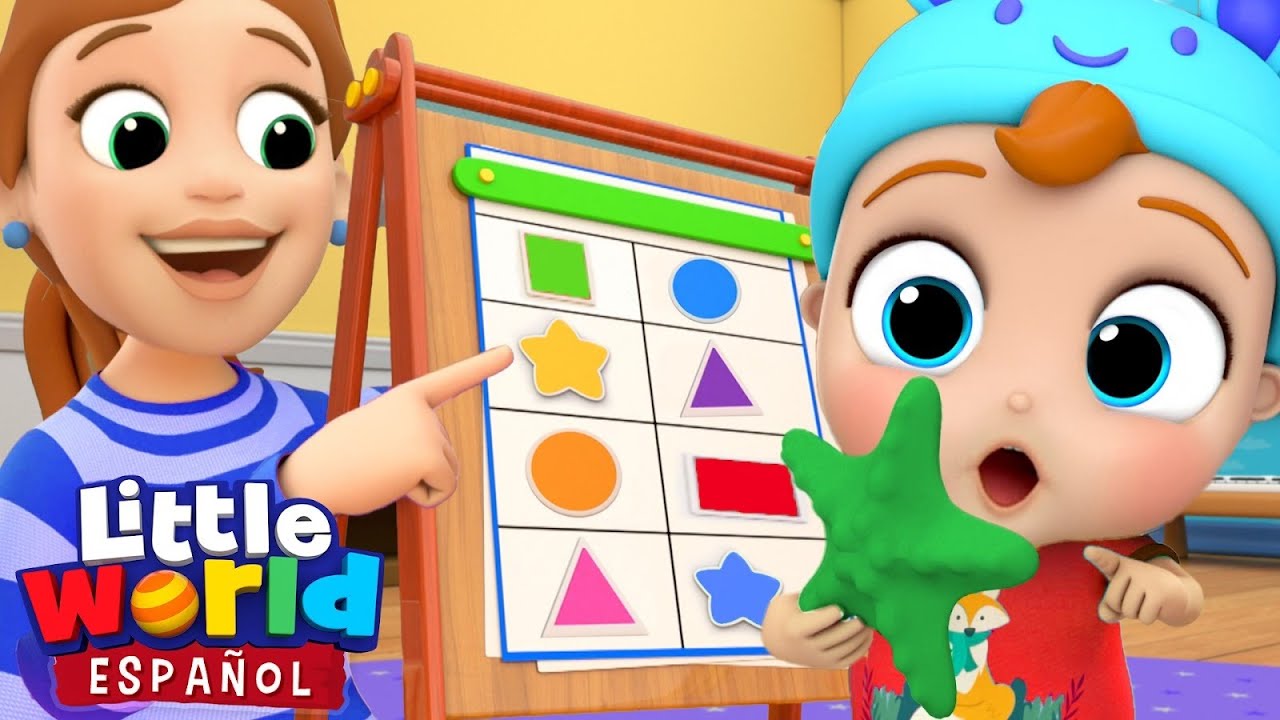 Descubriendo las Figuras Geom&eacute;tricas | Canciones Infantiles Para Aprender | Little World Espa&ntilde;ol
