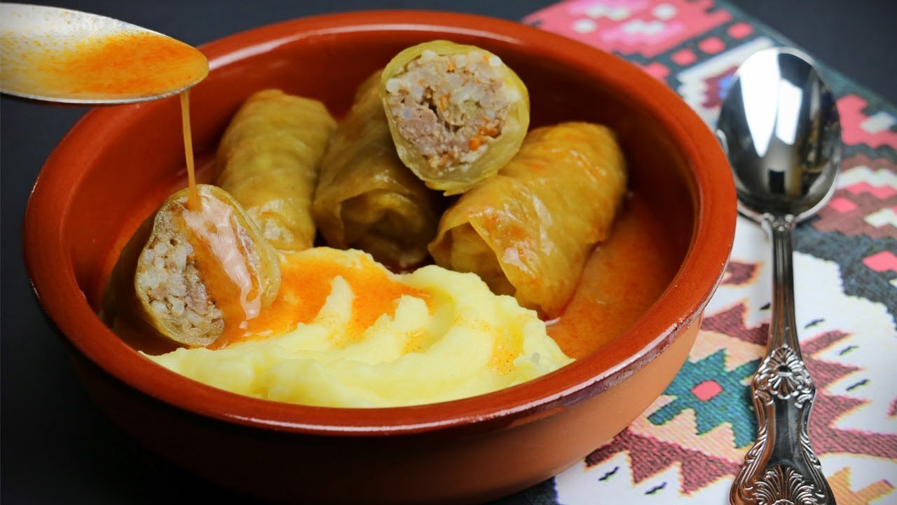 Recept za sarmu od kiselog kupusa - Sarme - Lahana Sarması - Stuffed cabbage rolls