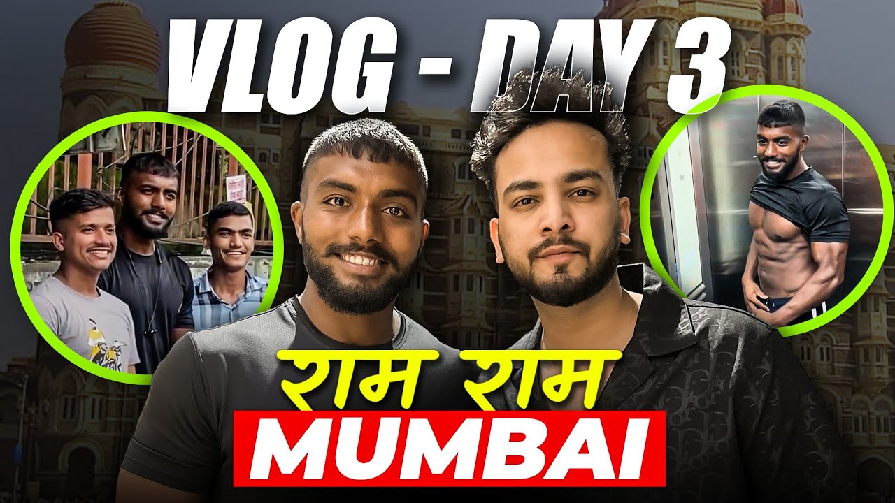 Ram Ram Mumbai | Vlog Day 3 | Flim City | Ankit Baiyanpuria Meet Elvish Yadav