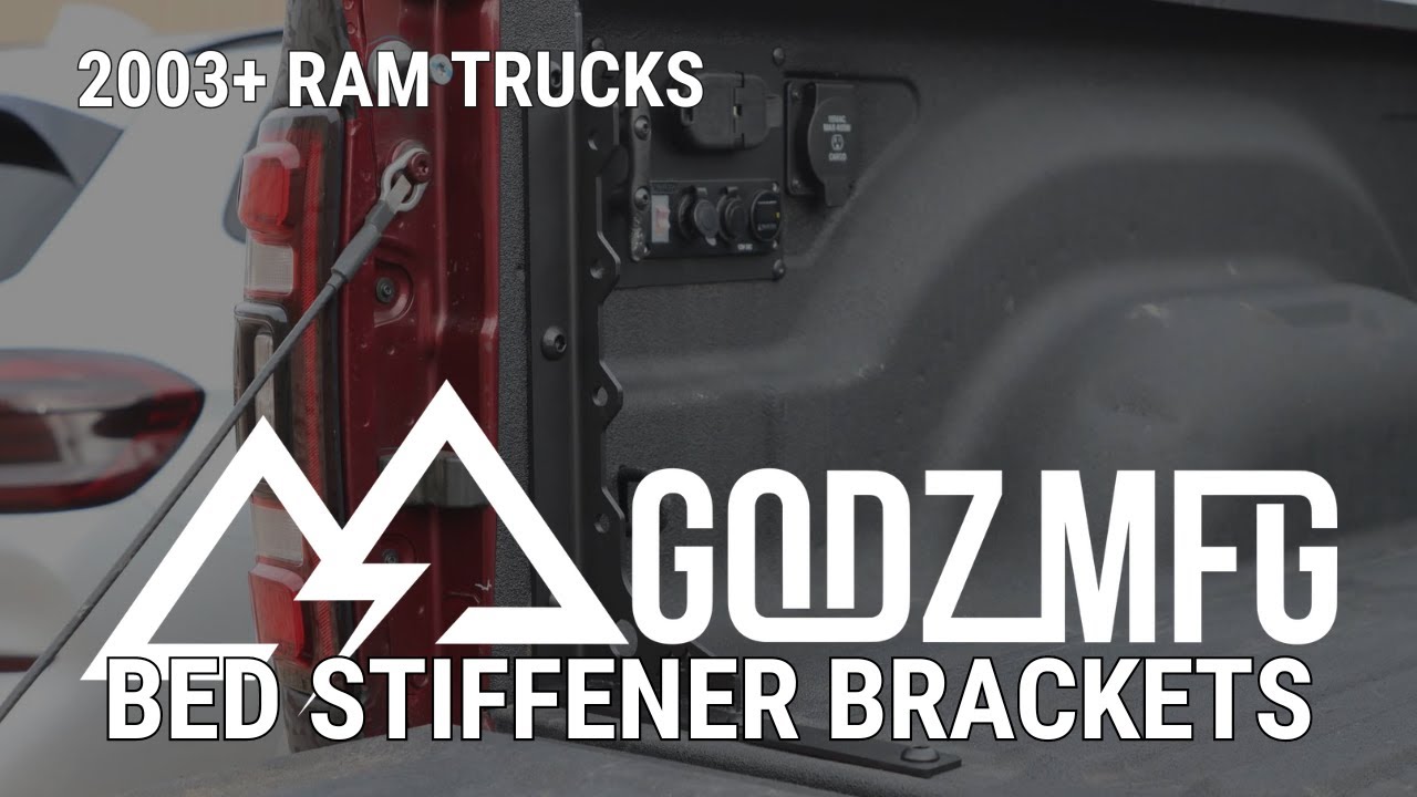 UNCOMPROMISED STRENGTH. GODZ MFG BED STIFFENERS for RAM Trucks | Overview and Installation