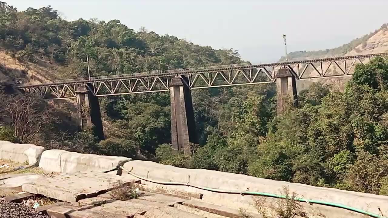 Train journey, pahad jungle part 2,
