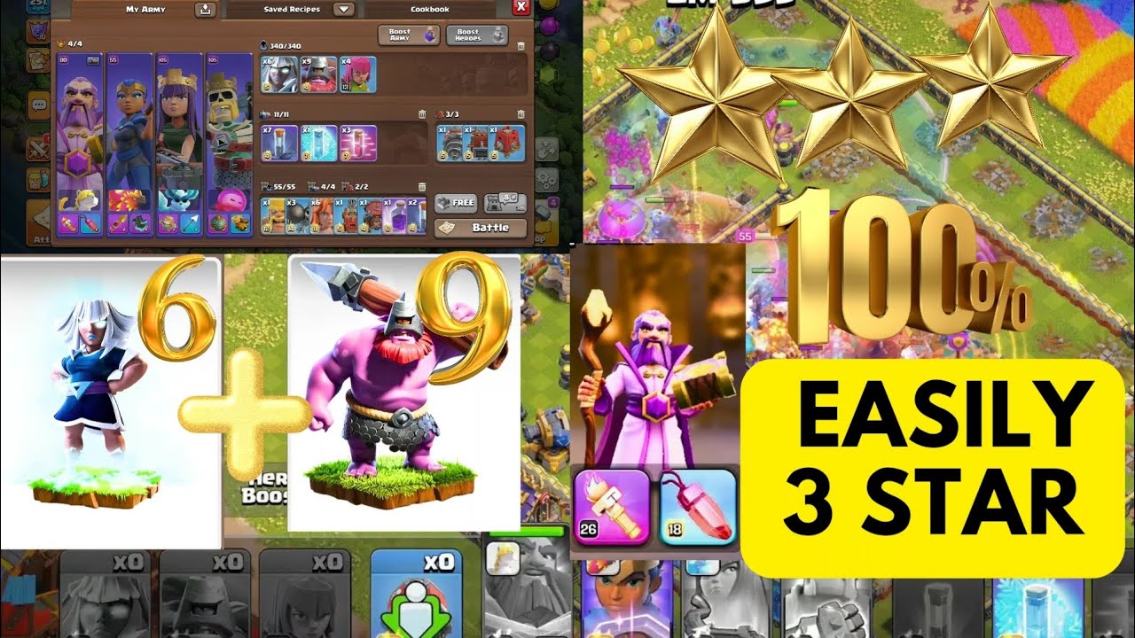 EASILY 3 STAR🌟  TOWNHALL 18 BASE. #clashofclans #clashofclan BEST TROOPS FOR TOWNHALL 18 .MUST WATCH