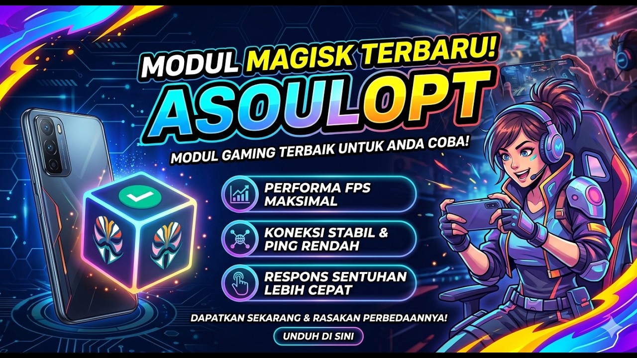 Modul Magisk Gaming Paling Stabil 2026! Bye-bye Lag! 🚀
