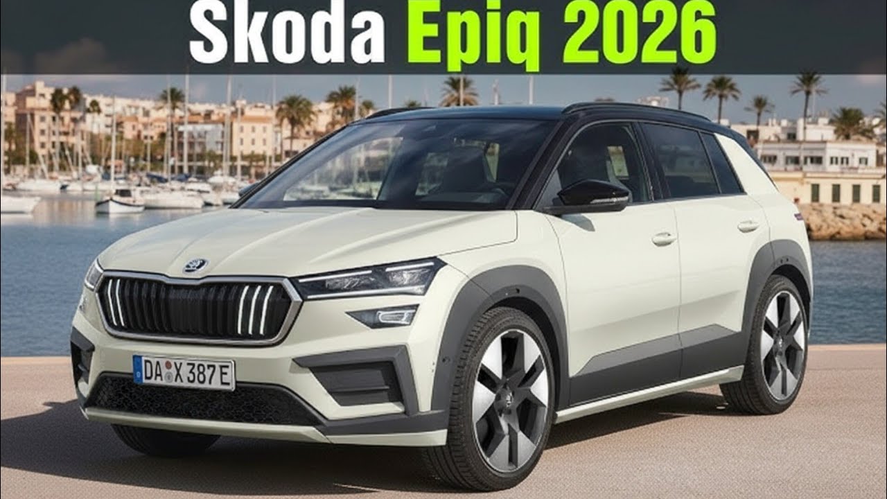 &Scaron;koda Epiq (2026) 🚗 ab 25.000 &euro; | Reichweite, Innenraum & Review