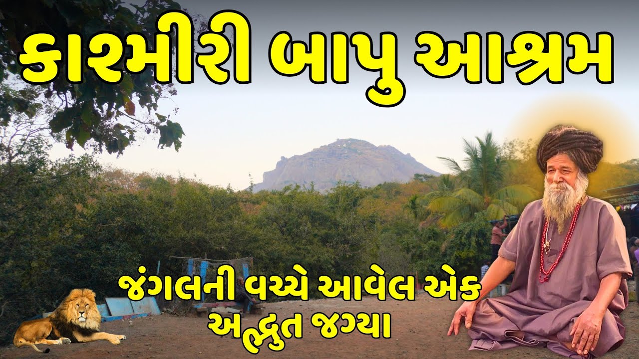 ગીરનાર જંગલમાં આવેલ એક સુંદર જગ્યા | Kashmiri Bapu Aashram |Maha Shivratri 2025 | મહા શીવરાત્રી 2025