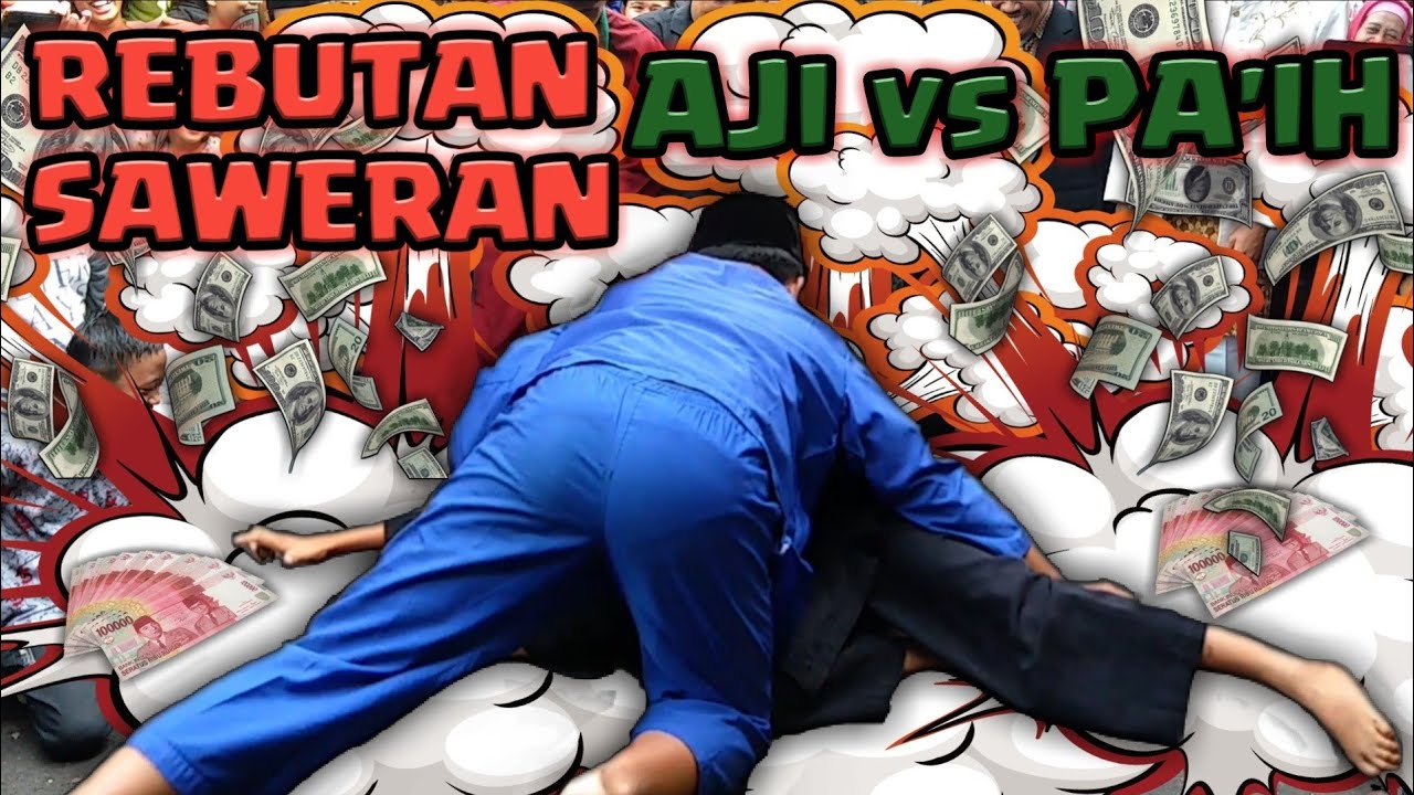 Palang pintu sanggar al maruf - AJI vs PA'IH REBUTAN SAWERAN