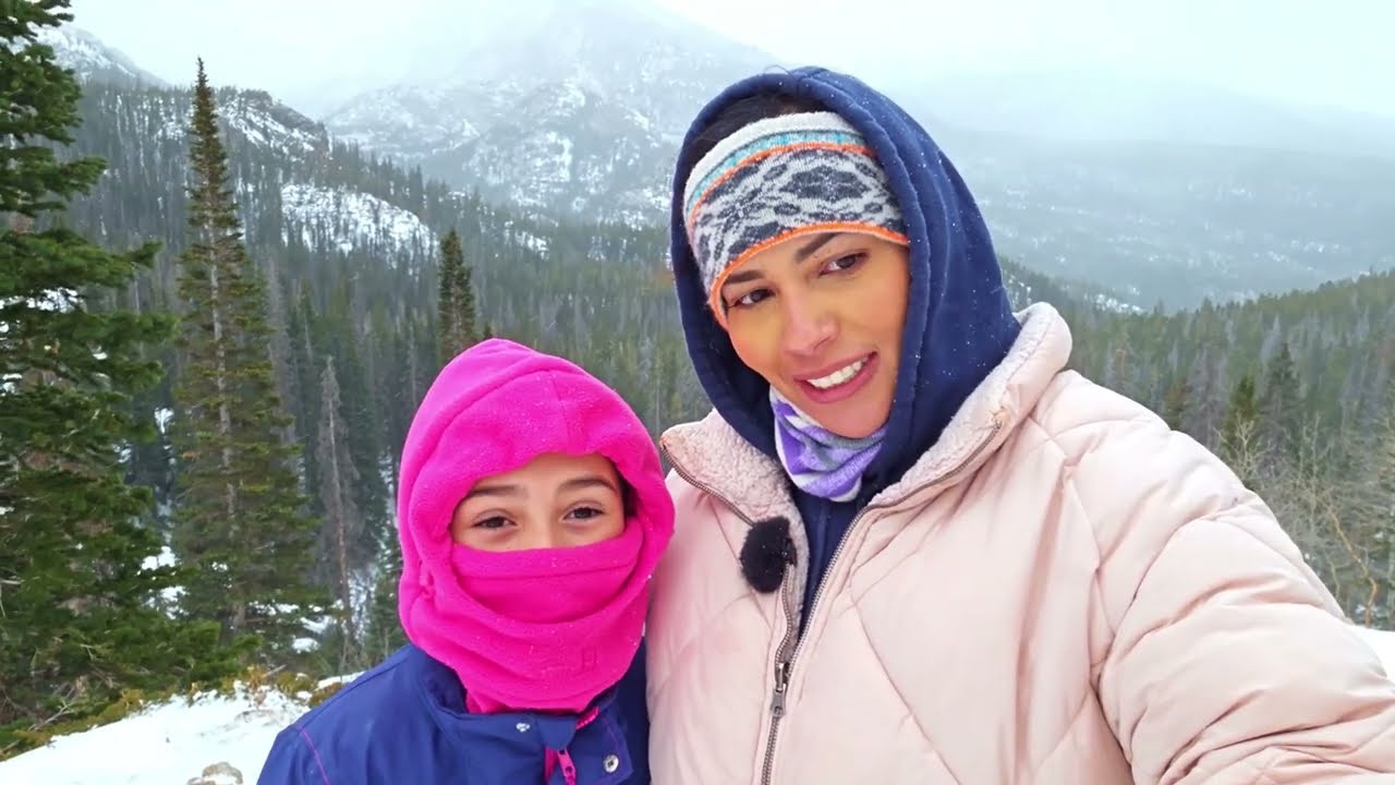 A Mother and Daughter's Epic Winter Adventure to Dream Lake RMNP Colorado