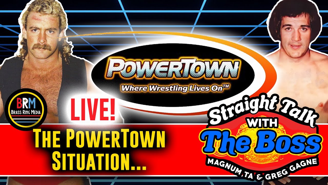 Magnum TA и Грег Ганье обсуждают ситуацию в PowerTown Wrestling в прямом эфире