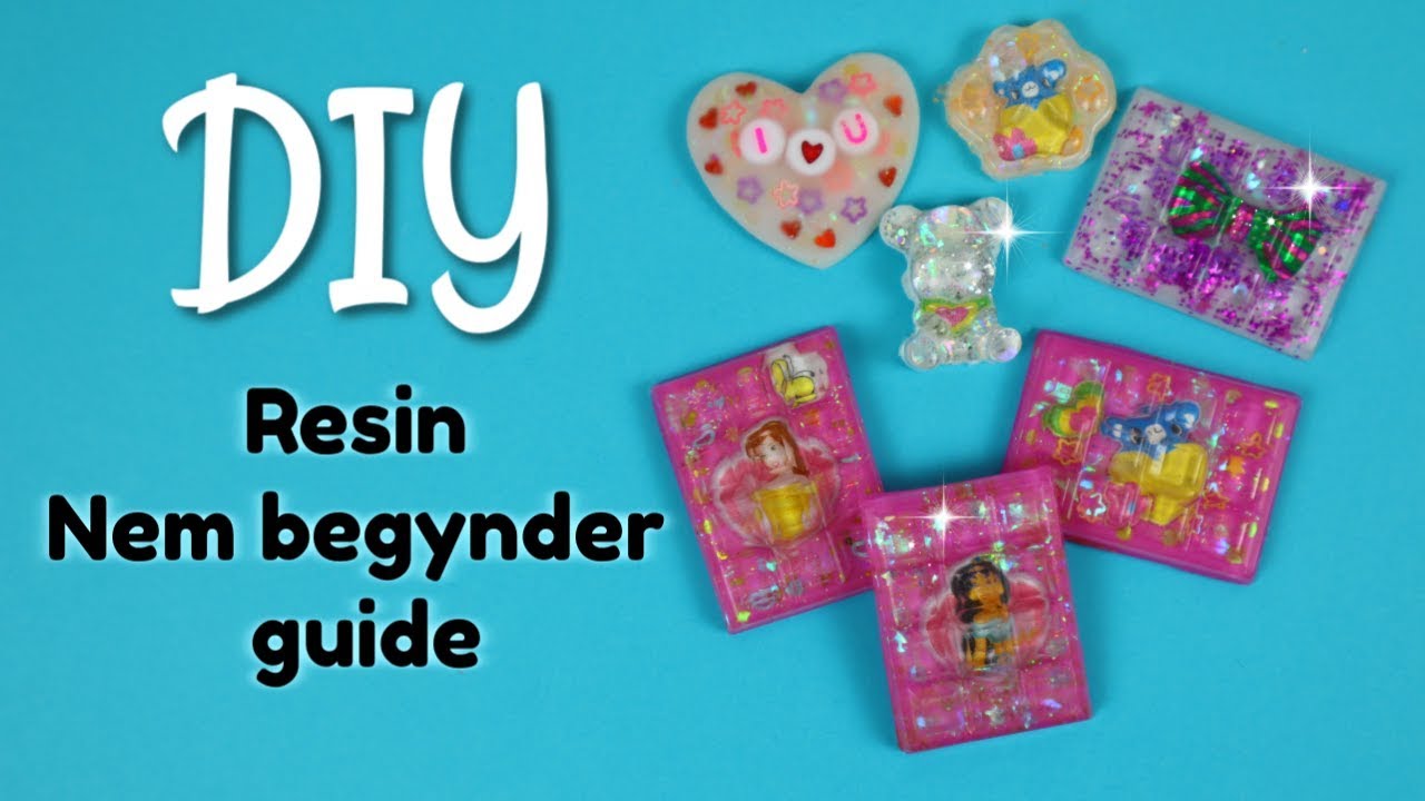 DIY Resin for begyndere // DIY charms